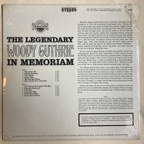 Guthrie, Woody - In Memoriam