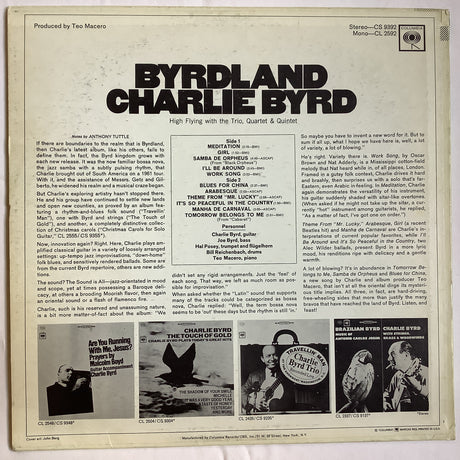 Byrd, Charlie - Byrdland