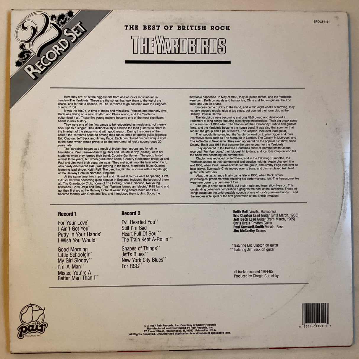 Yardbirds - Best of British Rock