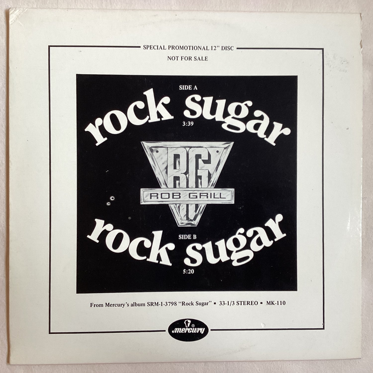 Grill, Rob - Rock Sugar – Joe's Albums