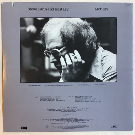 Kuhn, Steve & Ecstasy - Motility