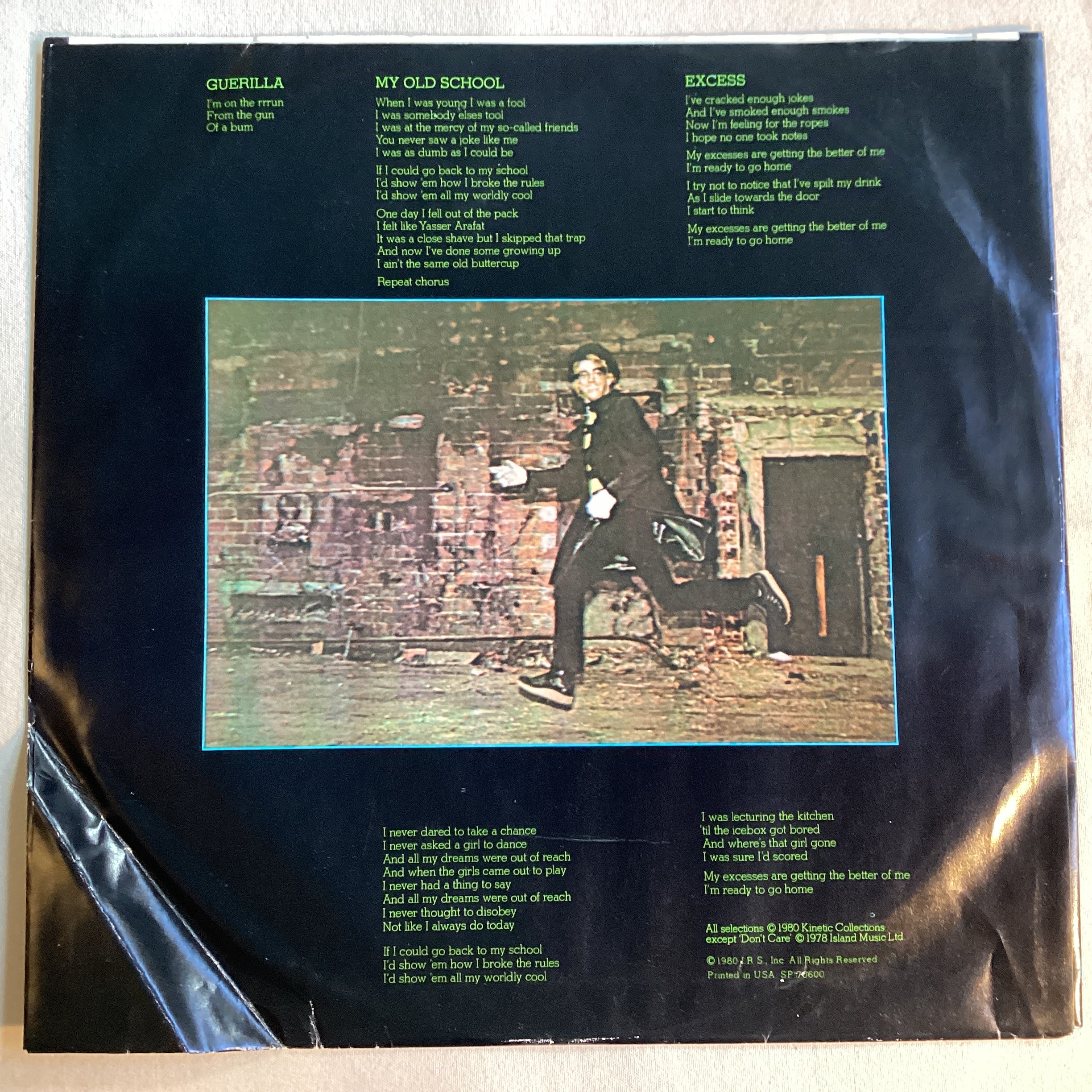 Copeland, Stewart - Klark Kent Promo, Vinyl Record Album LP