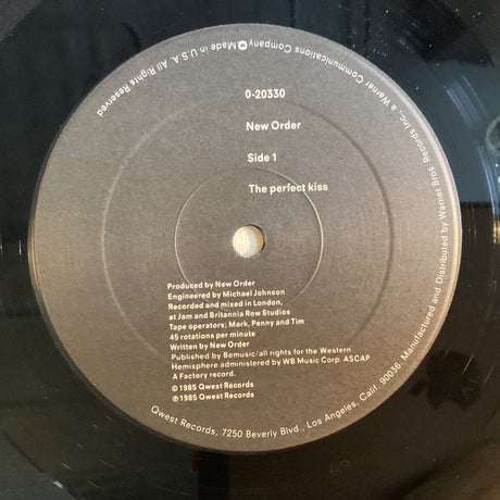New Order - The Perfect Kiss