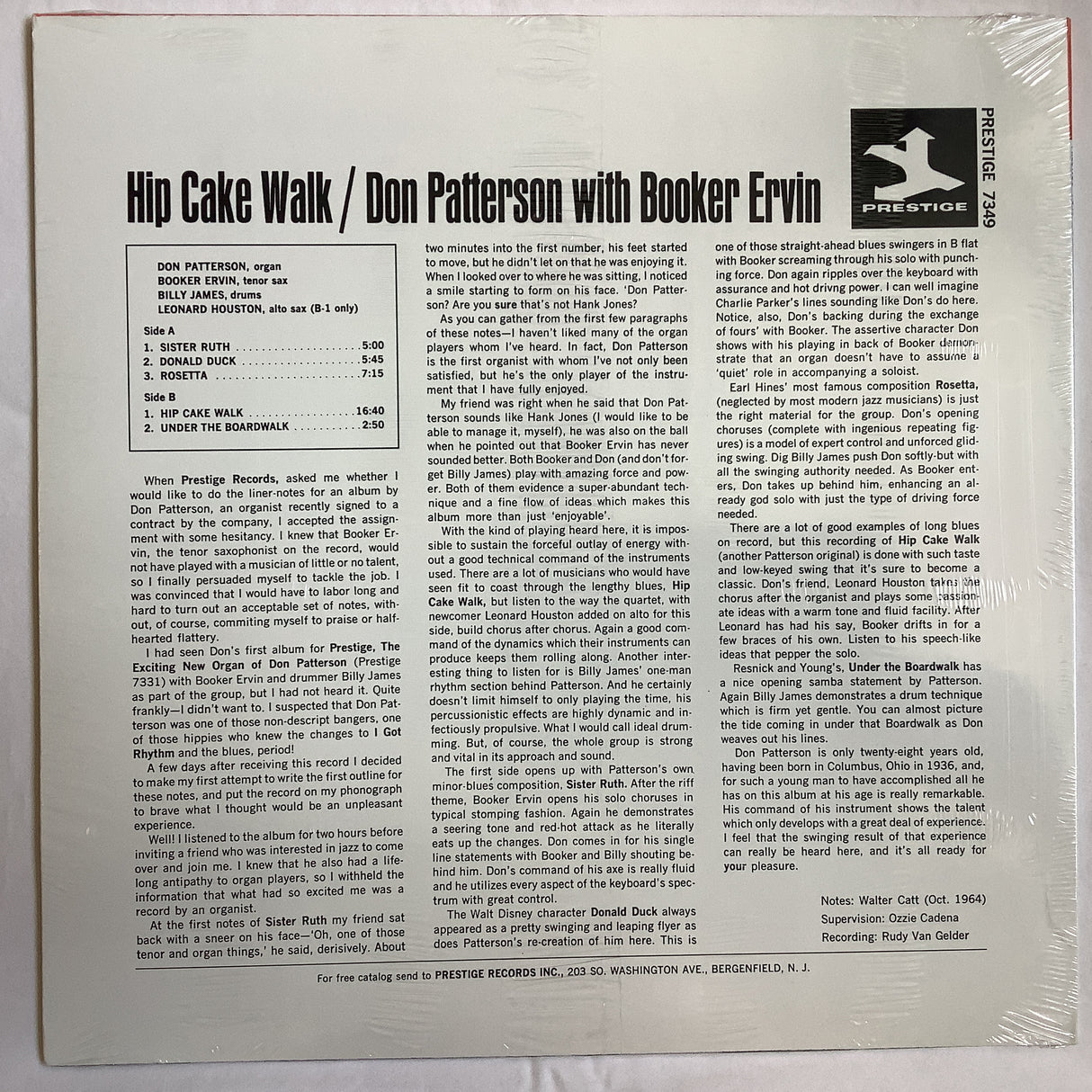 Patterson, Don - Hip Cake Walk
