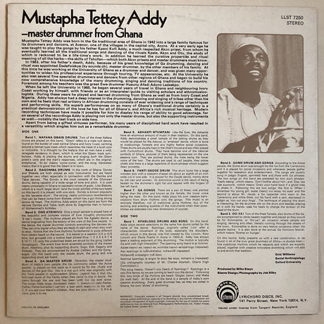 Addy, Mustapha Teddy - Master Drummer Of Ghana
