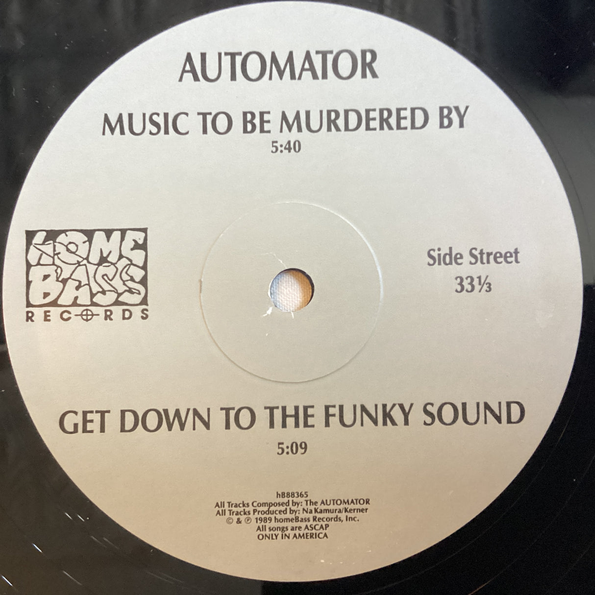 Automator - Music To Murder