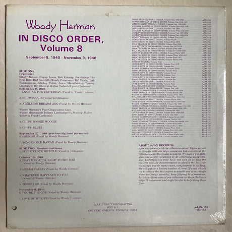 Herman, Woody - In Disco Order 8