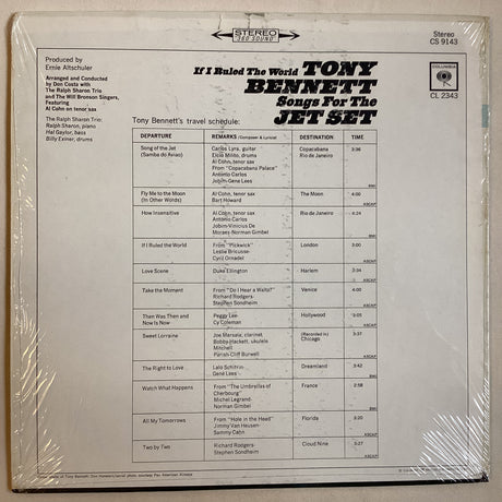 Bennett, Tony - Songs For The Jet Set