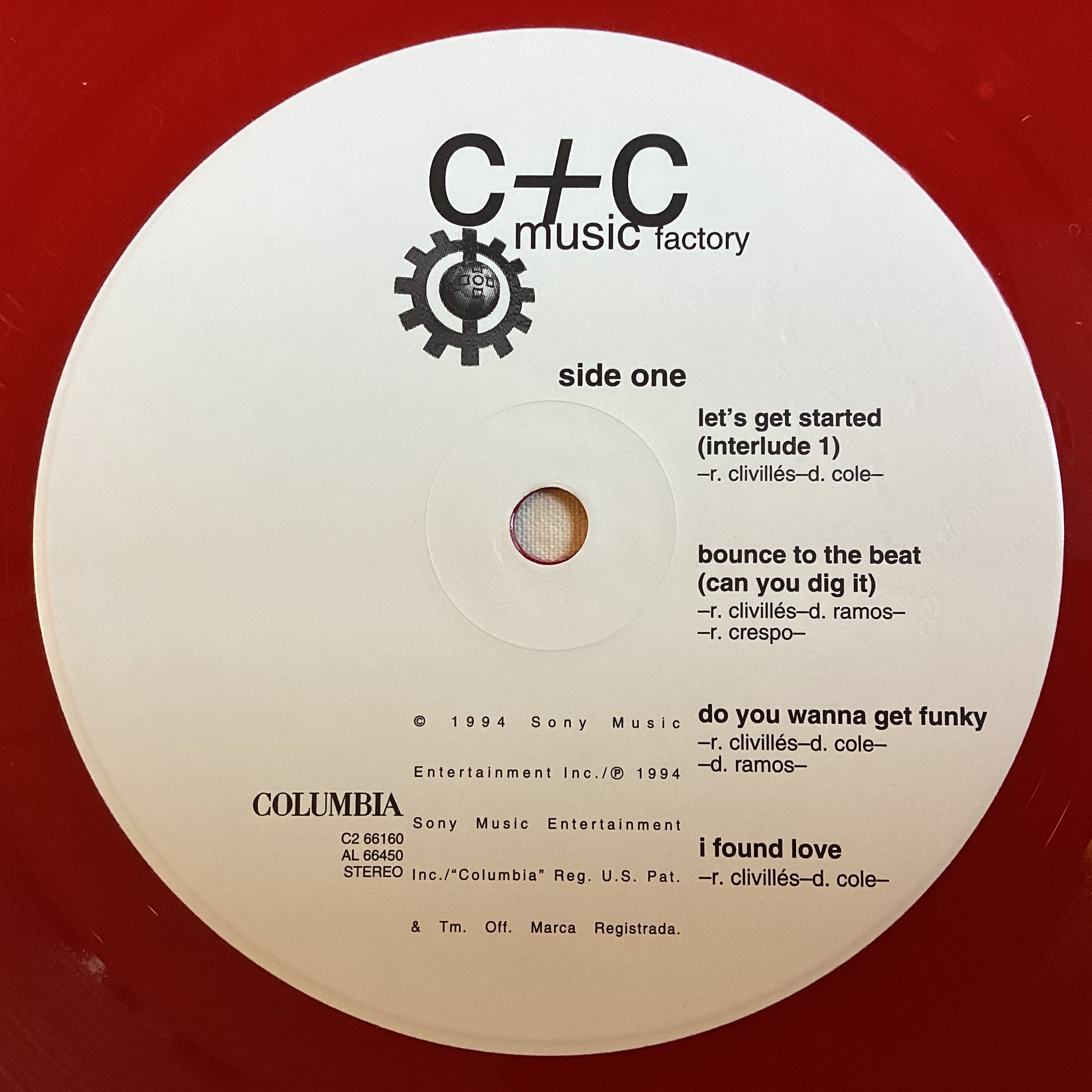 C+C Music Factory - Anything Goes, Vinyl Record Album LP, Used