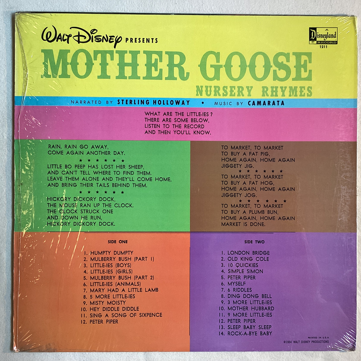 Misc. - Mother Goose Nursery Rhymes