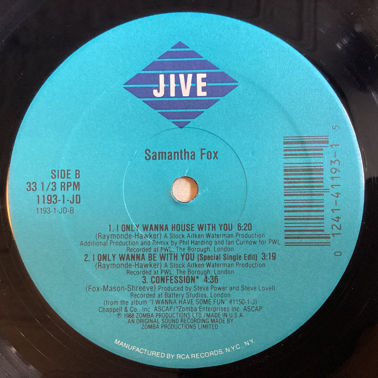 Fox, Samantha - I Only Wanna Be With You