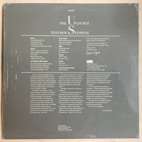 Upchurch, Phil / Stephens, Tennyson