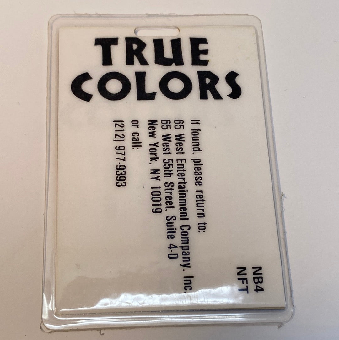 Lauper, Cyndi - Laminated Pass '86 '87
