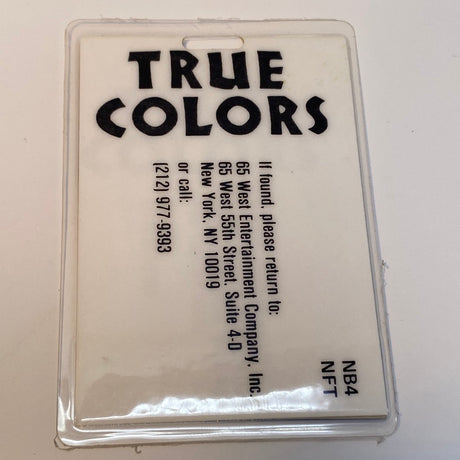 Lauper, Cyndi - Laminated Pass '86 '87