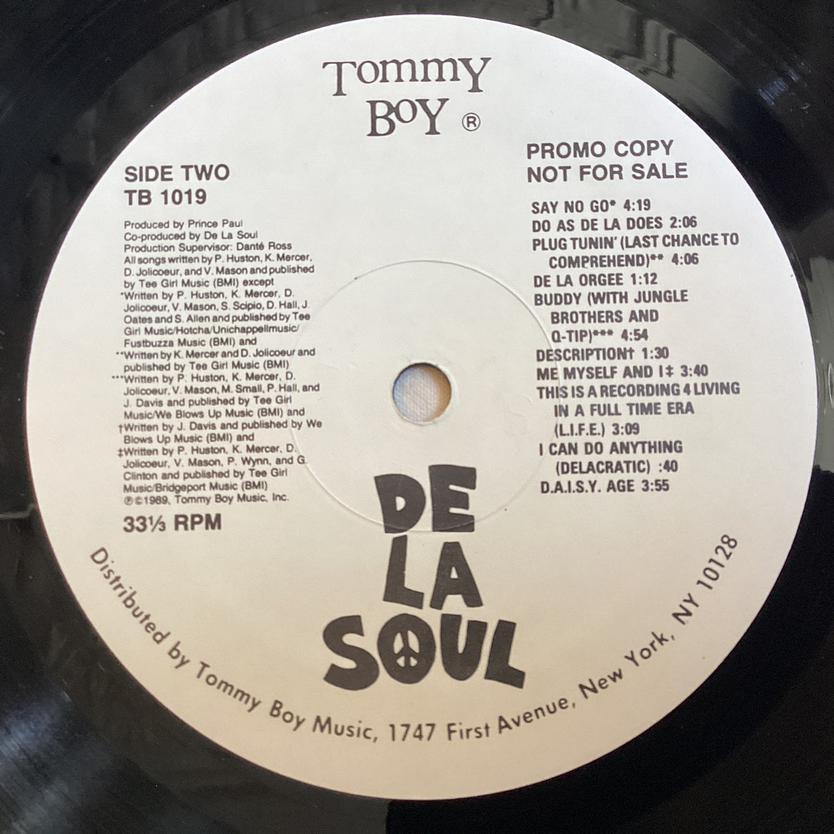 De La Soul - 3 Feet High And Rising