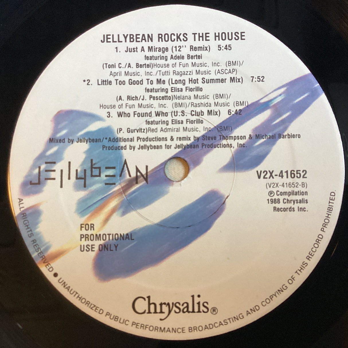 Jellybean - Rocks The House