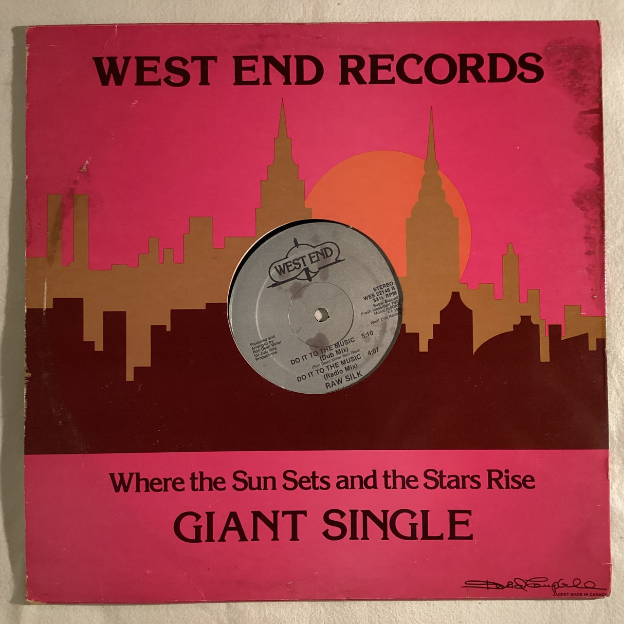 Raw Silk - Do It To The Music