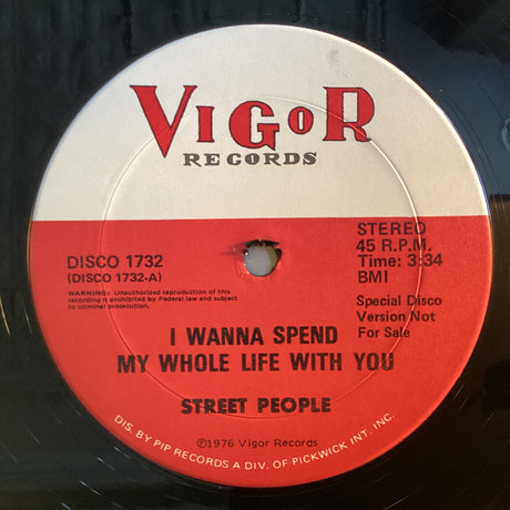 Street People - Whole Life With You