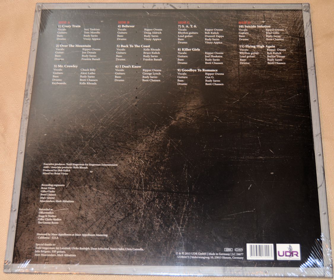 Various - Immortal Randy Rhodes Tribute Album