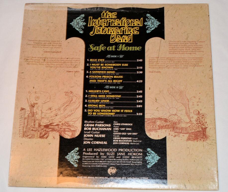 International Submarine Band - Safe At Home