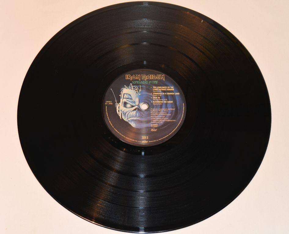 IRON MAIDEN Somewhere in Time レコード Vinyl | Iron Maiden | Somewhere in Time