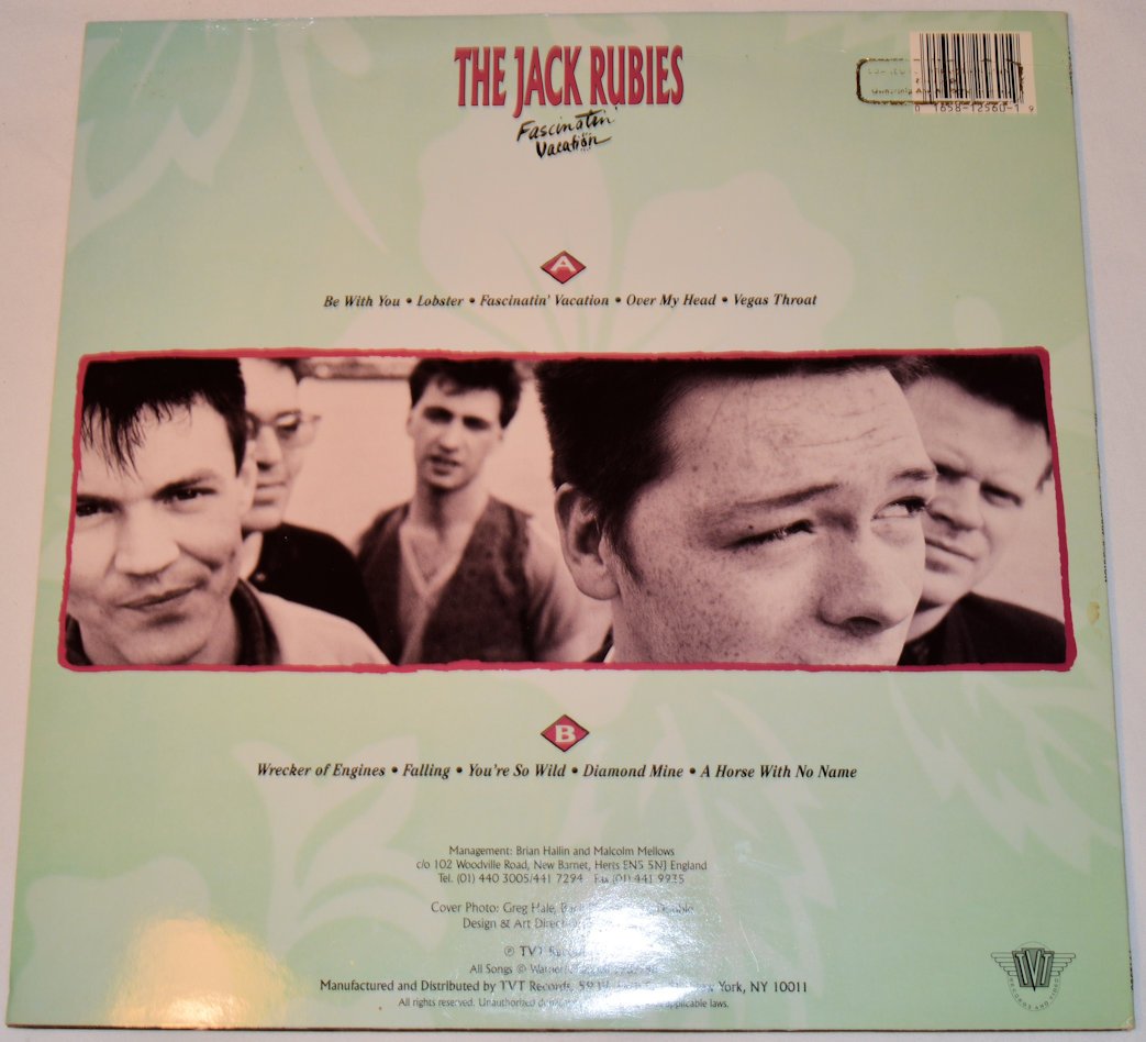 Jack Rubies, The - Fascination Vacation