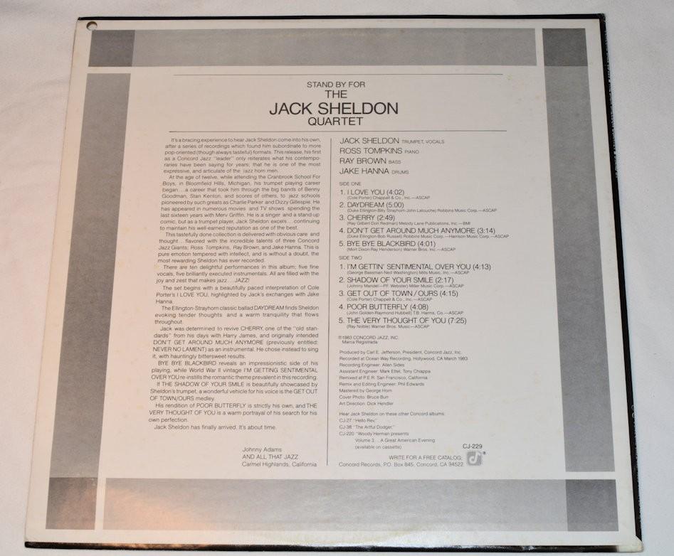 Sheldon, Jack - Stand By For