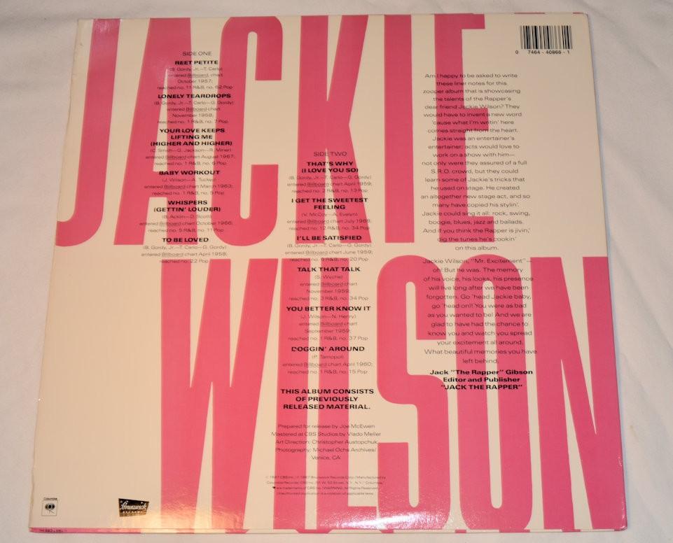 Wilson, Jackie - Best Of
