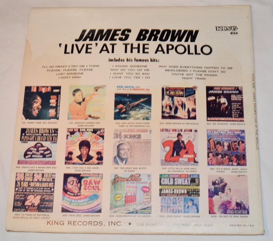 Brown, James - Live At The Apollo