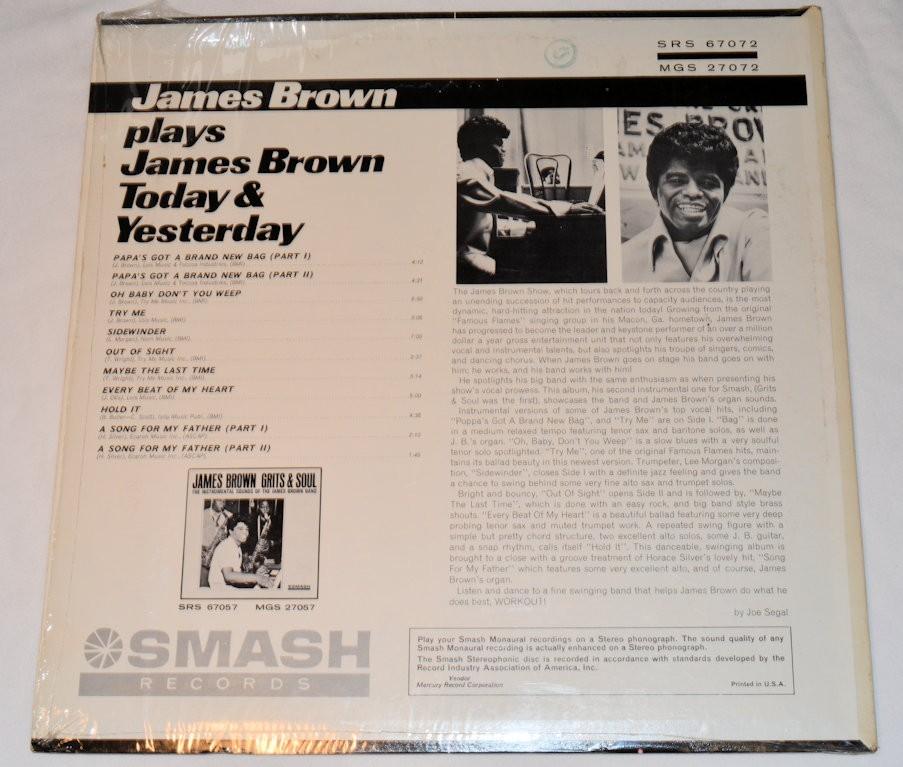 Brown, James - Today & Yesterday