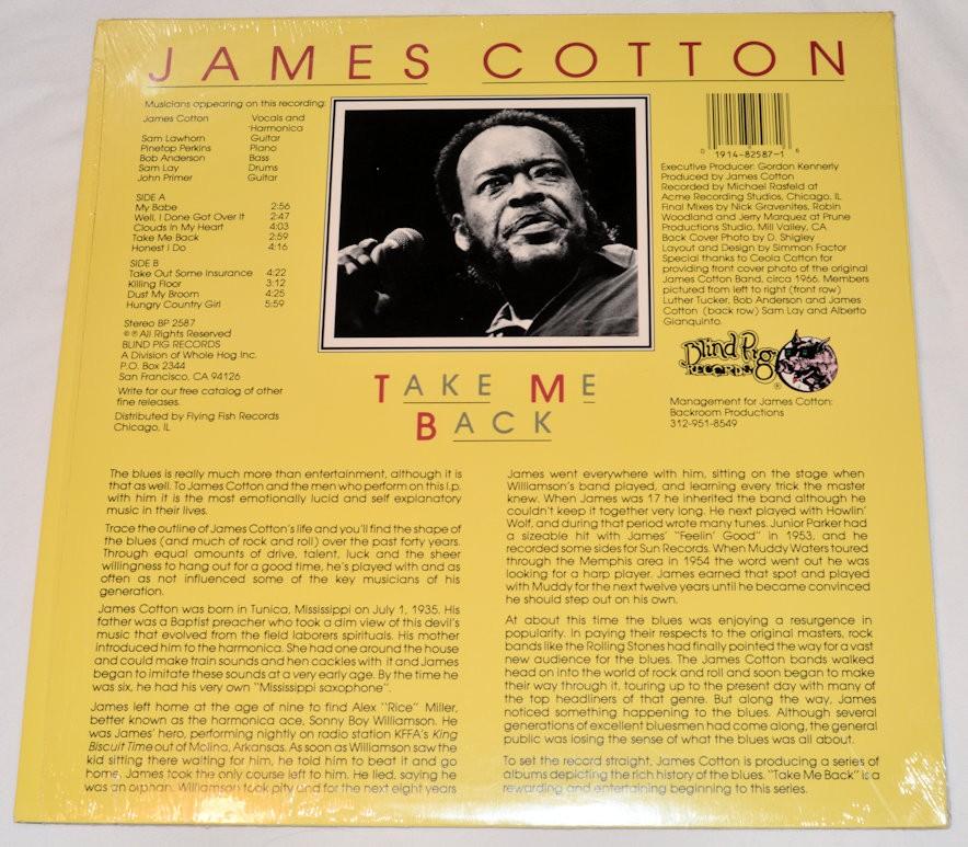 Cotton, James - Take Me Back