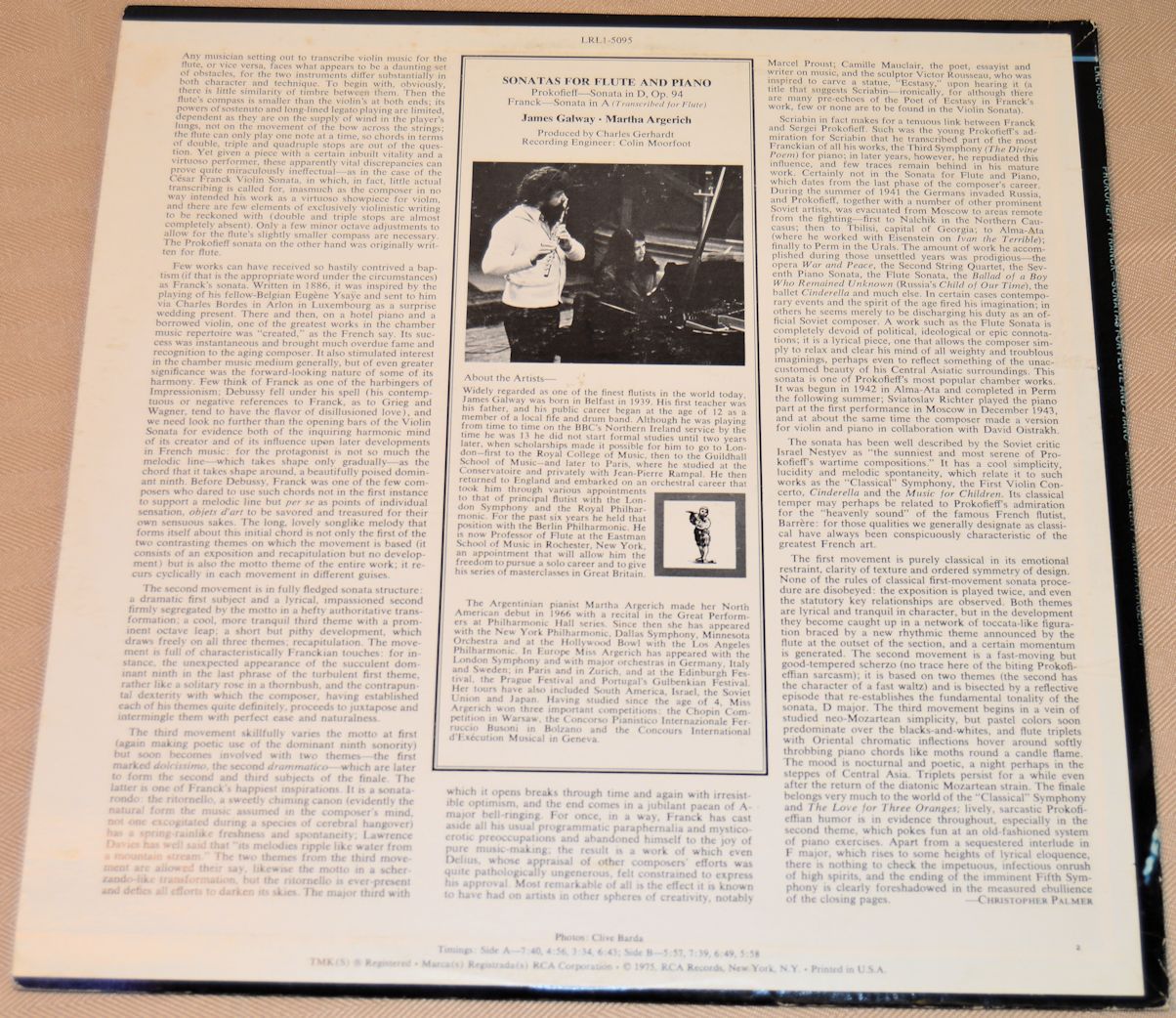 Galway, James - Prokofieff/Franck