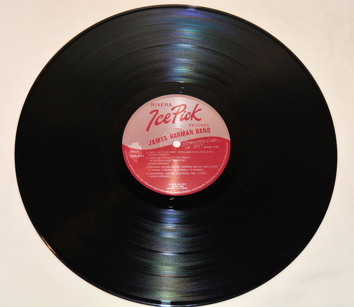 Harman, James Band - Strictly Live in '85