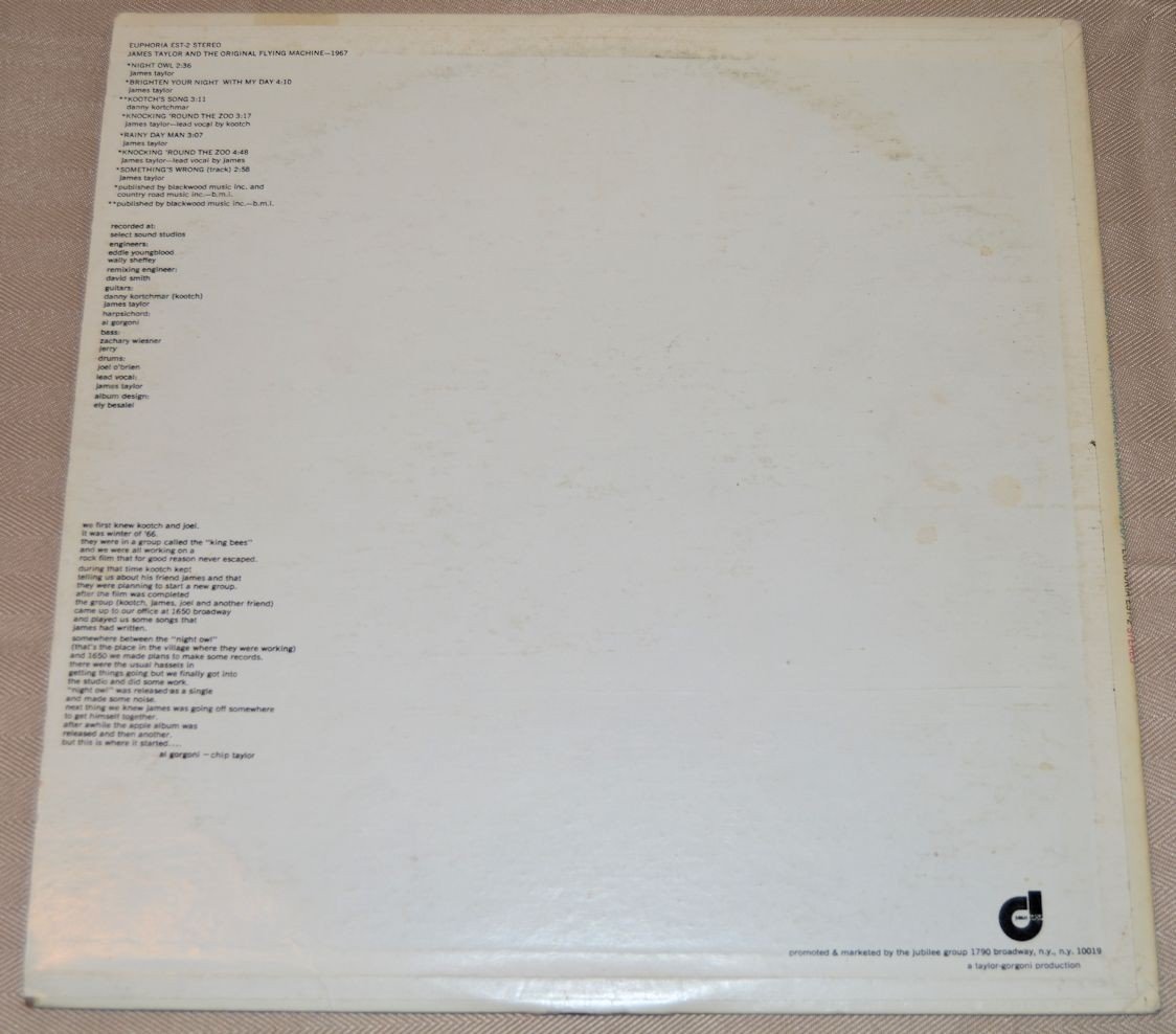 Taylor, James - The Original Flying Machine