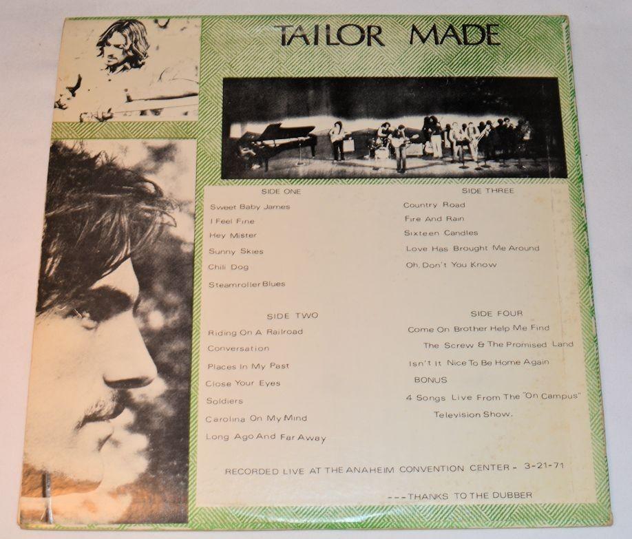 Taylor, James - Tailor Made