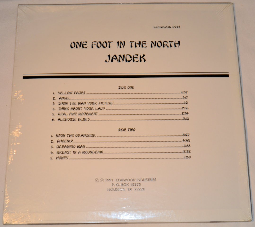Jandek - One Foot In The North
