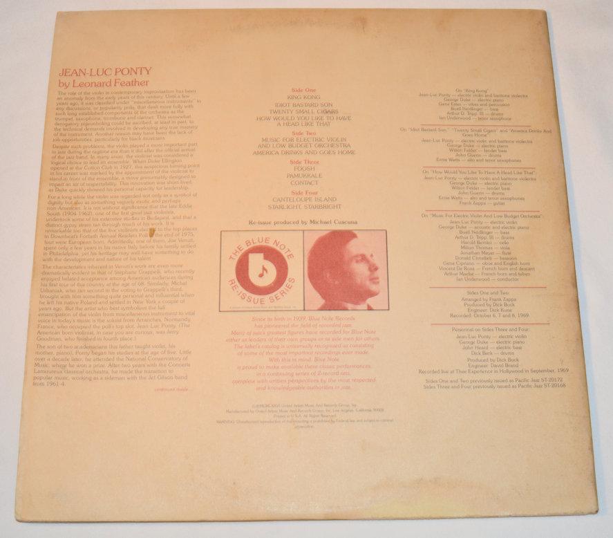 Ponty, Jean-Luc - Canteloupe Island