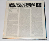 Ponty, Jean-Luc - Critic's Choice