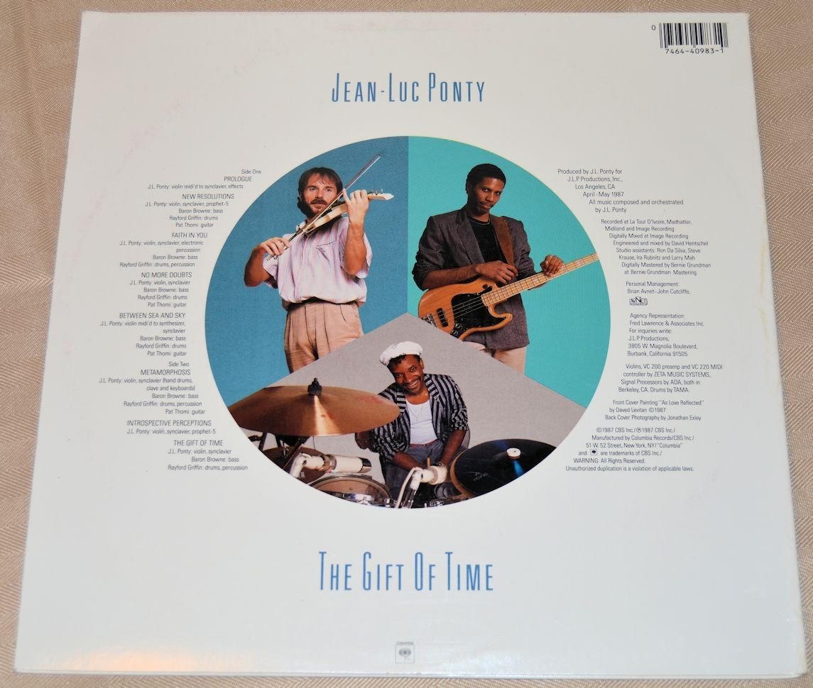 Ponty, Jean-Luc - The Gift Of Time