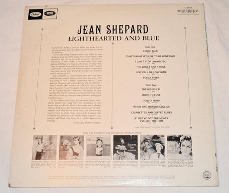 Shepard, Jean - Lighthearted And Blue