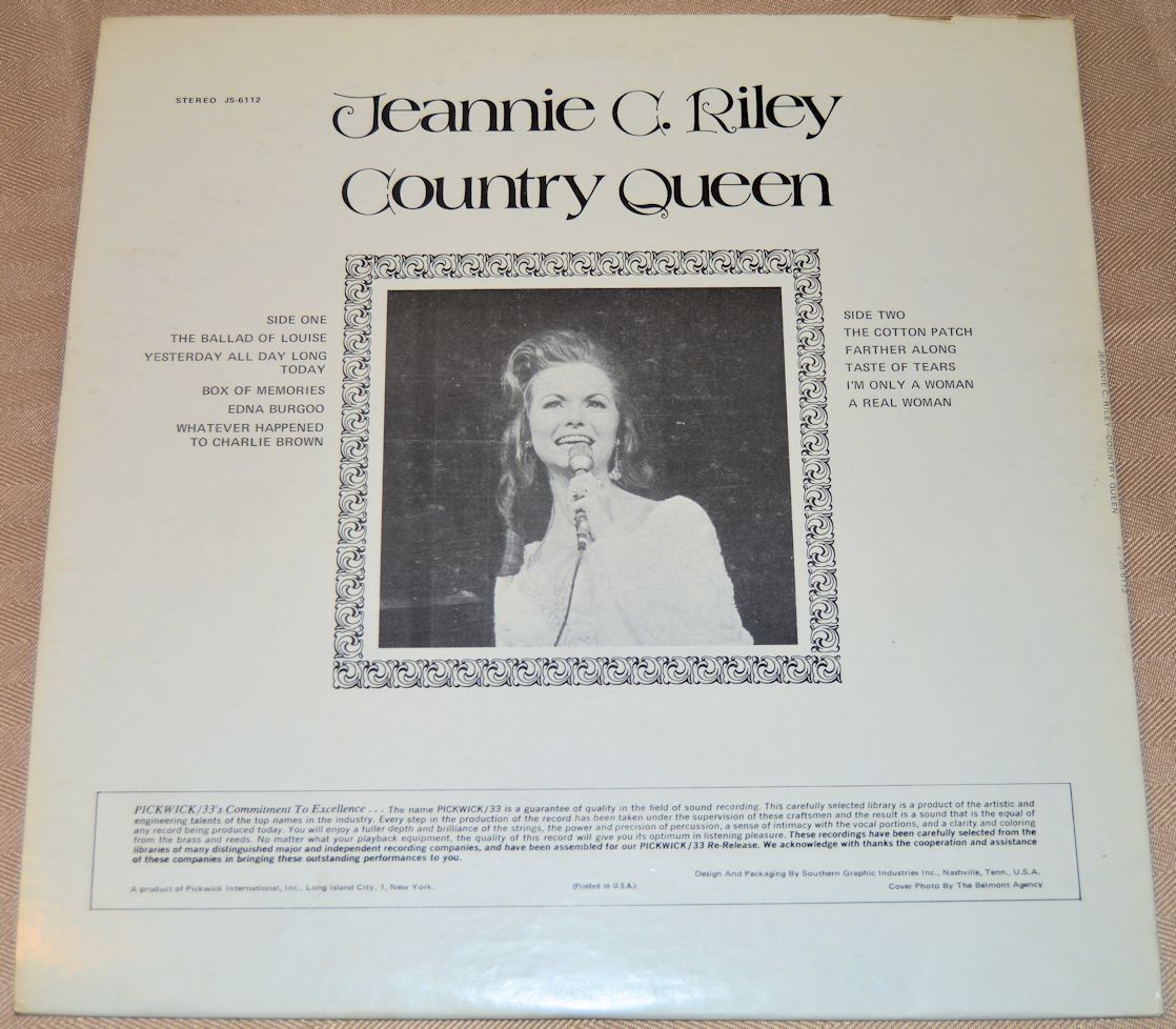 Riley, Jeanie C. - Country Queen