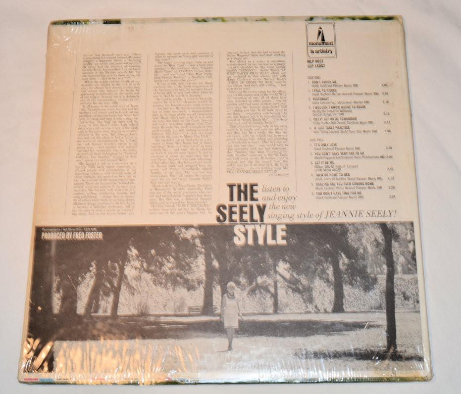 Seely, Jeannie - The Seely Style