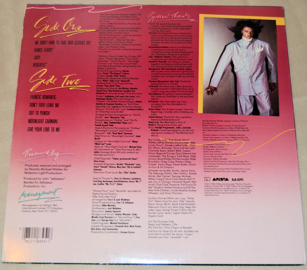 Stewart, Jermaine - Frantic Romantic