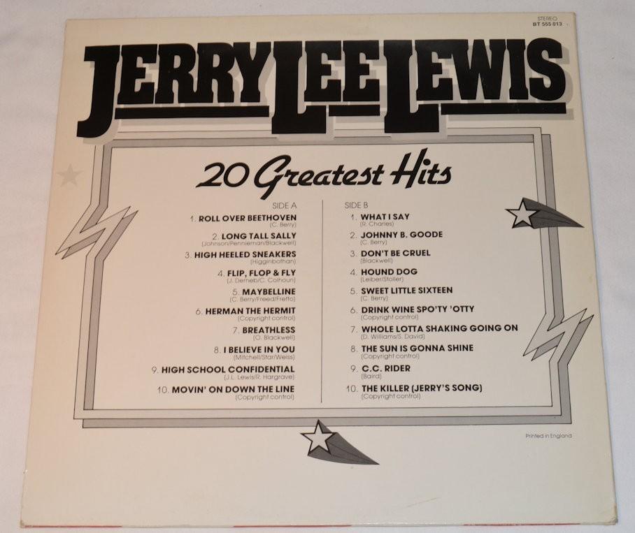 Lewis, Jerry Lee - 20 Greatest Hits