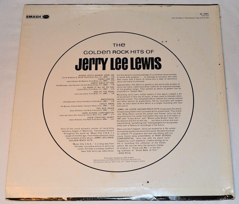 Lewis, Jerry Lee - Golden Rock Hits Of