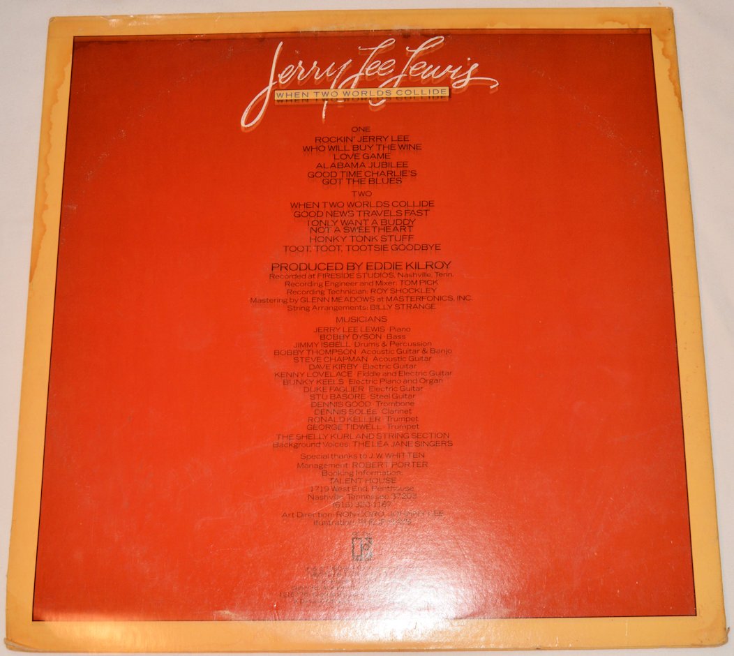 Lewis, Jerry Lee - When Two Worlds Collide