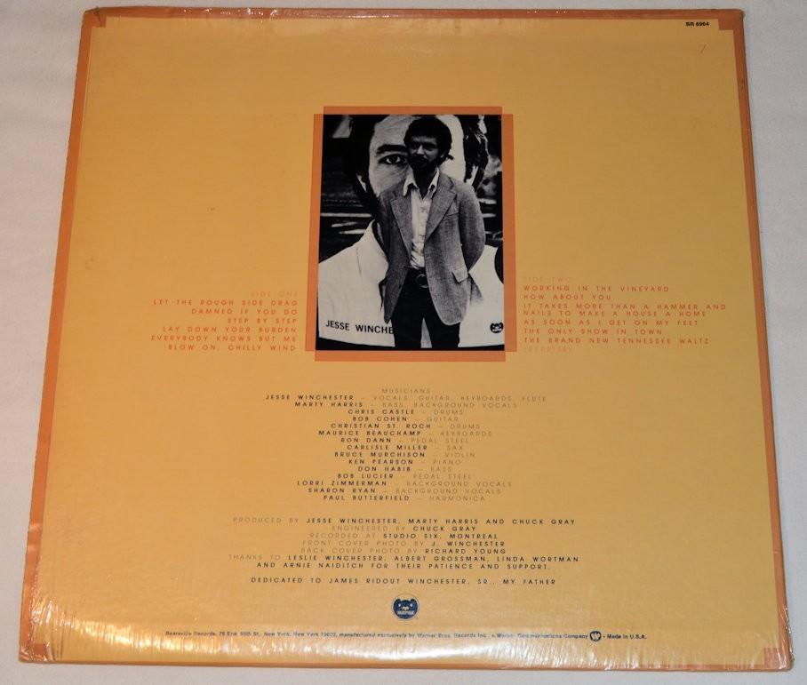 Winchester, Jesse - Let The Rough Side Drag