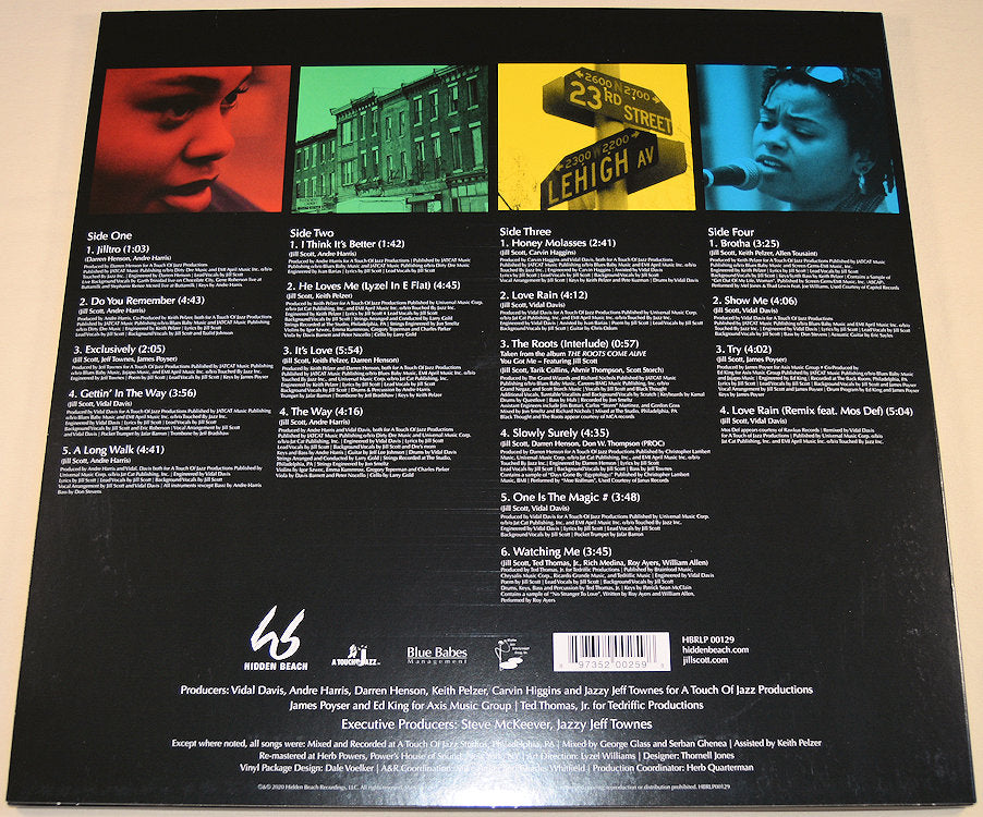 Who Is Jill Scott? Words And Sounds Vol 1, Vinyl Record Album 2LP
