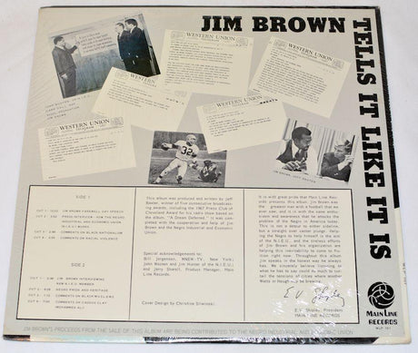 Brown, Jim - Tells It Like It Is