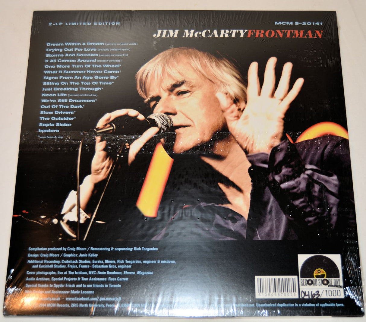 MCCARTY,JIM - FRONTMAN (OGV)